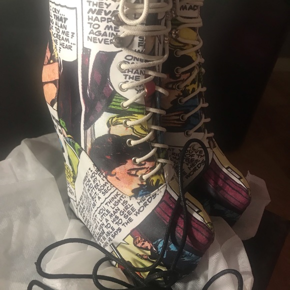 Black milk x Jeffrey Campbell sick of men damsels - Picture 4 of 5